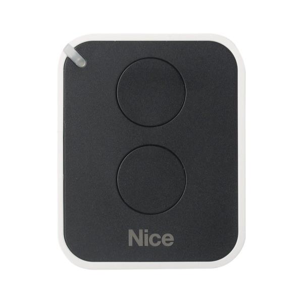 Nice ON2E - dálkový ovladač pohonu brány a vrat, plovoucí kód 2-kanálový 433 MHz, jednosměrný