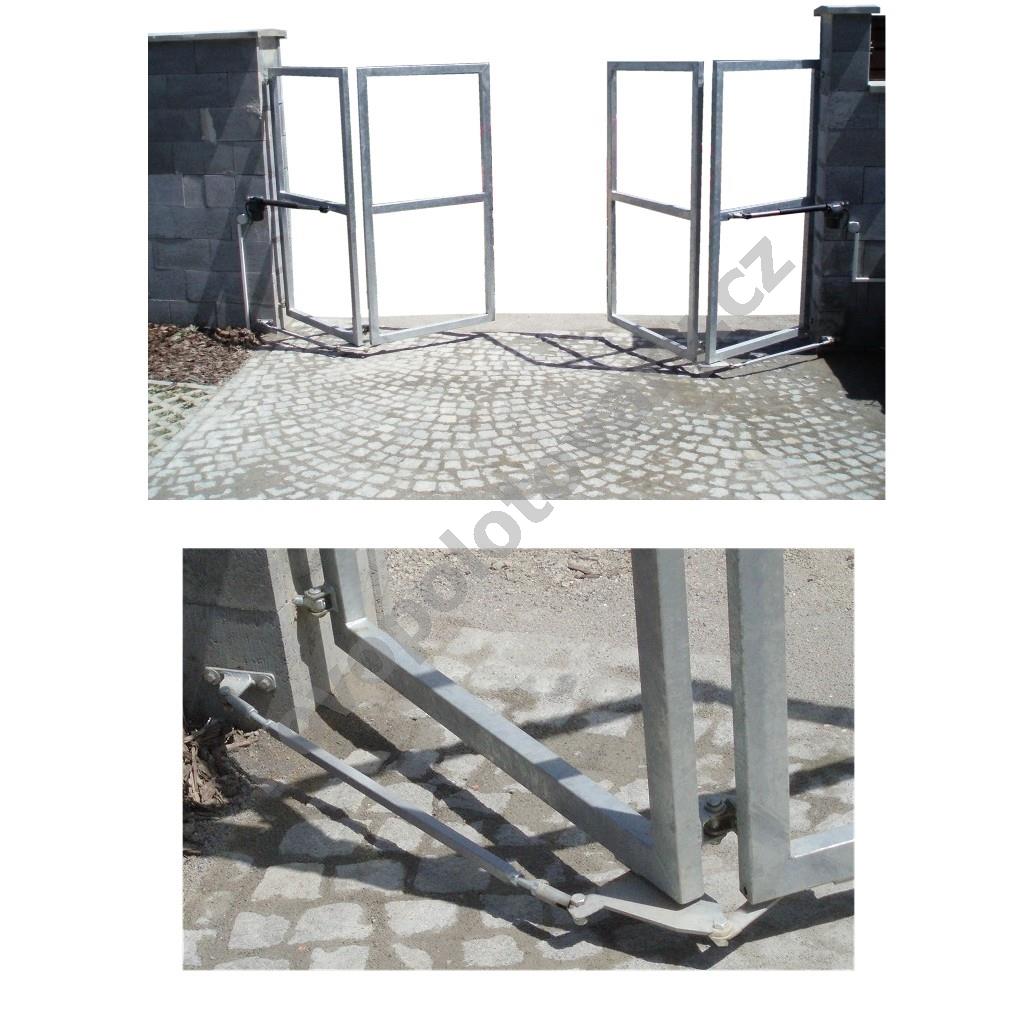 Skládací mechanismus 1křídlové skládací křídlové brány, kompletní set