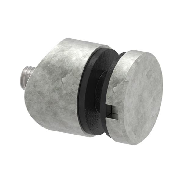 60191-ZN0 - ZAMAK bodový držák skla na trubku pr. 42,4 mm, pr. 30 mm