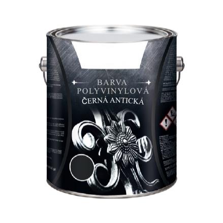 70.002 - Černá antická barva pro umělecké kovářství, 1 litr