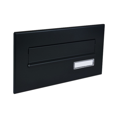 DOLS ČD-16 RAL9005 - čelní deska poštovní schránky k zazdění, se jmenovkou, černá