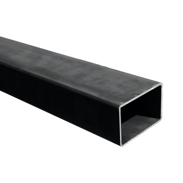 Hladký jekl pr.40x20 x 2 mm uzavřený dutý, bez povrch. úpravy, pro brány a konstrukce, cena za 3m - prodej po 3m