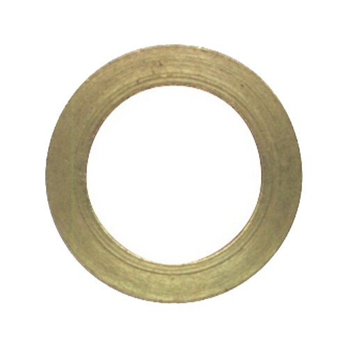 Kulatá mosazná podložka do pantu - kroužek pr.10 mm, otvor M6
