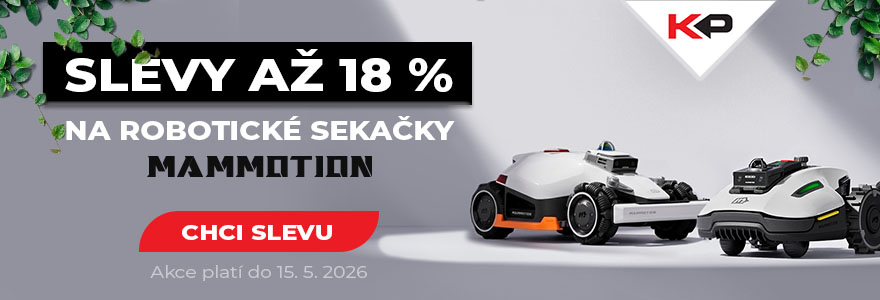 Jarní akce Mammotion 2026