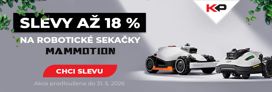 Jarní akce Mammotion 2026