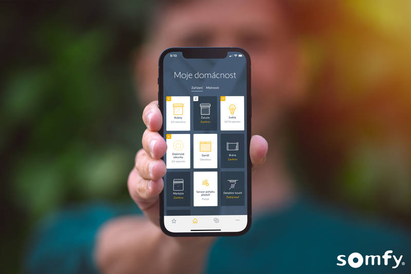 Chytrá domácnost v telefonu