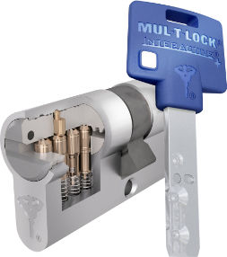 Průřez vložkou Mul-T-Lock Interactive+