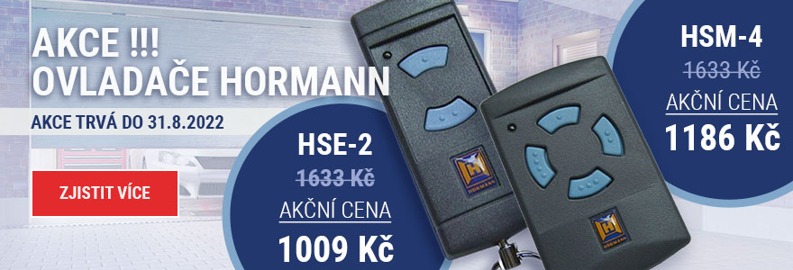 Akce na Hormann HSE-2 a HSM-4