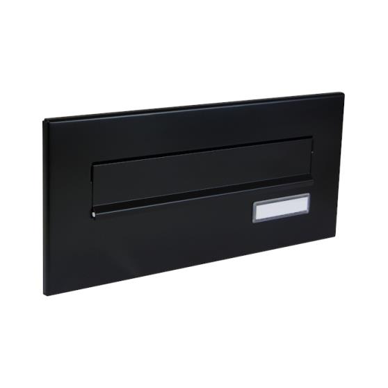 DOLS ČD-1 RAL9005 - čelní deska poštovní schránky k zazdění, se jmenovkou, černá