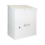 DOLS Parcel Box 04 RAL9016 - poštovní schránka na balíky, pro montáž na stěnu, bílá