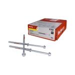 Fischer DuoXpand 8x100 FUS (balení 50 ks) – rámové hmoždinky s pozinkovaným šroubem s šestihrannou hlavou SW10 / TORX T30