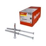 Fischer DuoXpand 8x80 T (balení 50 ks) – rámové hmoždinky s pozinkovaným šroubem se zápustnou hlavou TORX T30