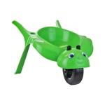 KHW Rolling Bee apple green - dětské zahradní kolečko, plastové zelené