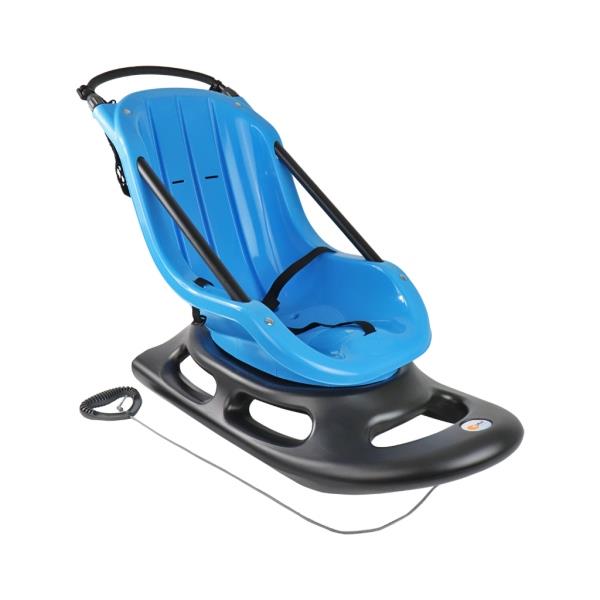 KHW Snow Baby Fun iceblue/anthracite - kočárek na sníh, světle modrý/antracit