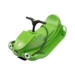 KHW Snow Quad green - dětské plastové sáňky s řídítky, zelené
