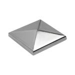 Krytka na sloupek - ukončení, stříška ROOF-3-S, 30x30 mm, pozinkováno