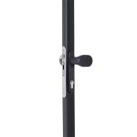 LOCINOX 3006PAD – hliníková klika se štítem na křídlové branky, pevná/otočná