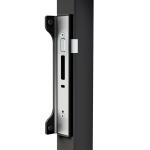 LOCINOX UNILEC-C-E – elektrický otvírač pro zadlabací zámky LOCINOX, pro profil od 60 mm, pro křídlové branky, černý