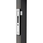 LOCINOX UNILEC-Z-E – elektrický otvírač bez dorazu pro zadlabací zámky LOCINOX, pro profil od 60 mm, pro křídlové branky