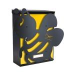 MIA box Bee Y - poštovní schránka s výměnným krytem a jmenovkou, včela