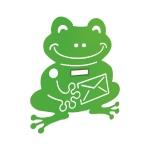 MIA Frog - výměnný kryt pro poštovní schránky MIA box, žába