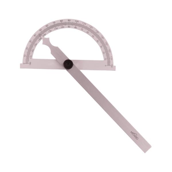 MITAKO Protractor 106299 - úhloměr 120 x 210 mm, 0 - 180°