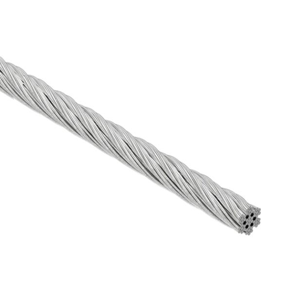 Nerezová lanková výplň zábradlí - lanko pr.4 mm AISI 316, cena za 1 m