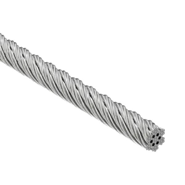 Nerezová lanková výplň zábradlí - lanko pr.5 mm AISI 316, cena za 1 m