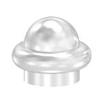 Nerezové ukončení prutové výplně zábradlí - prutů pr.12 mm 51016-240 brus, pr.15/20 mm