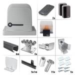 Nice Robus 400 BD KCE 7.0 – sestava pojezdu, pohonu a příslušenství, pro posuvnou bránu do průjezdu 4,2 m a 400 kg, profil bez úpravy