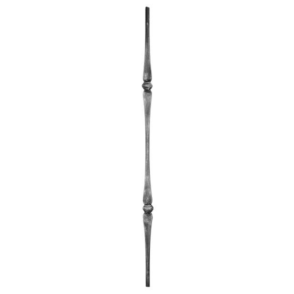 Ozdobná tyč pro kované ploty, brány a zábradlí 22.002, 950 mm, kulatý pr.14 mm