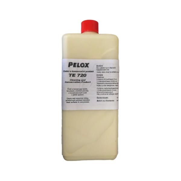 Pelox TE 720 - čistící a konzervační pasta pro povrchy z korozivzdorné oceli, 1000 g