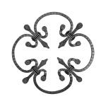 PSG 13.003 - ozdobný ornament pro kované ploty, brány a mříže