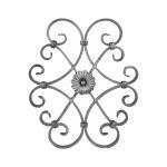 PSG 13.016 - ozdobný ornament pro kované ploty, brány a mříže
