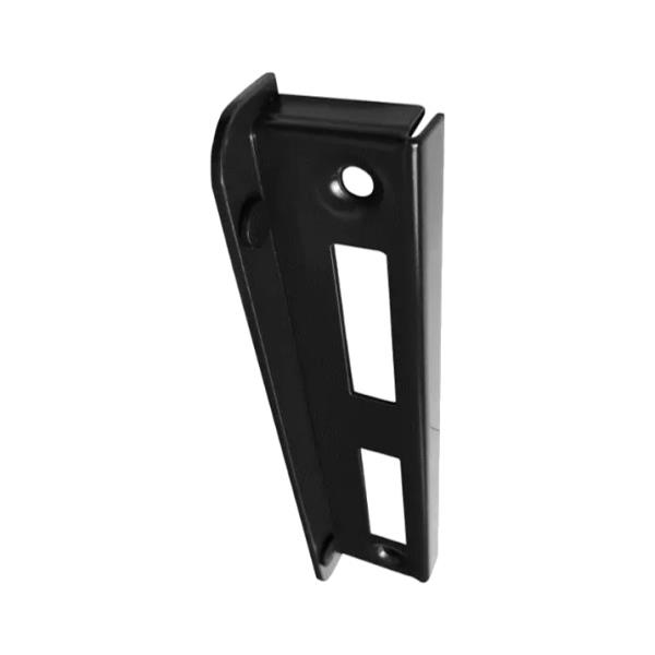 PSG 63.230.01.9005 - dorazová lišta pro bránu a vrata, pro profil 40 mm, lakovaná, černá