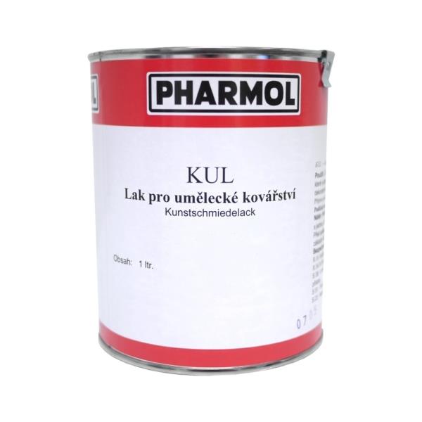 Šedá světlá litinová barva - lak pro umělecké kovářství Pharmol Kul Glimmer-guss, 1 litr