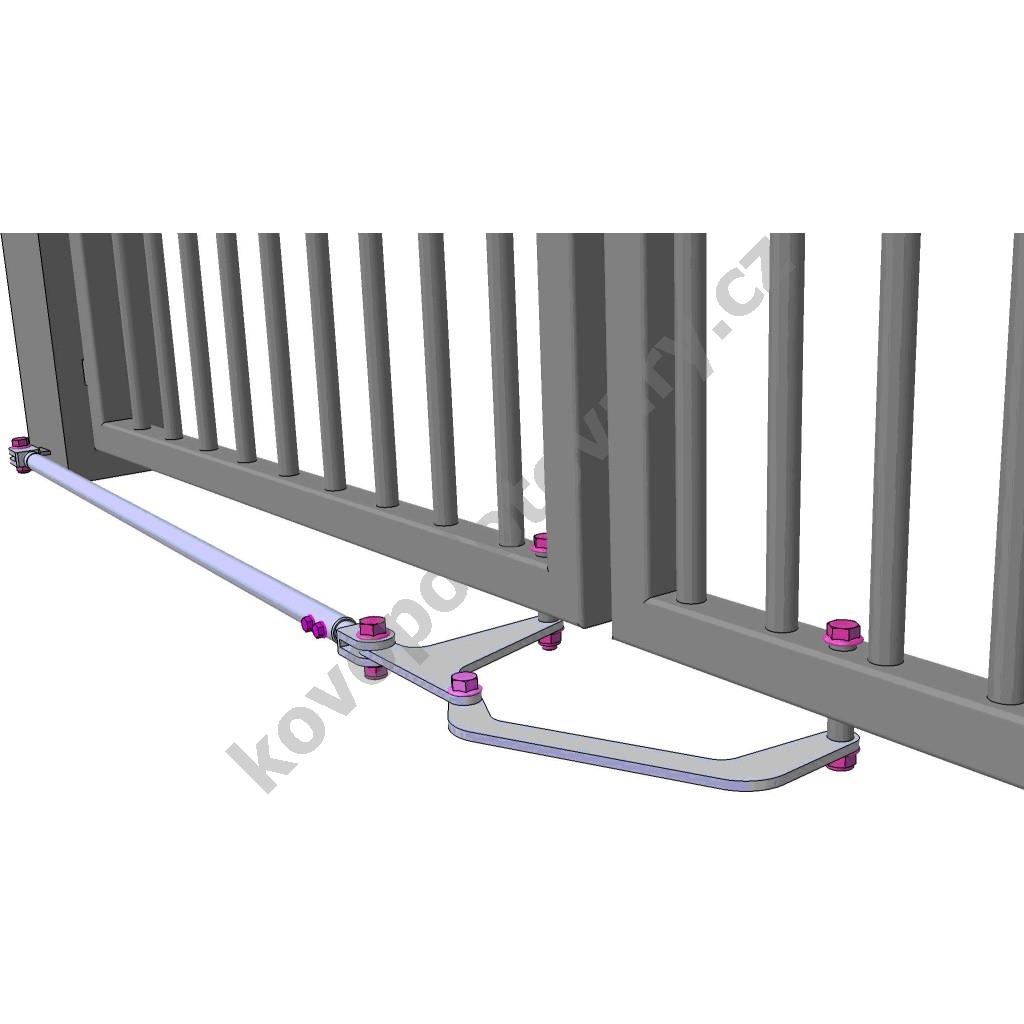 Skládací mechanismus 1křídlové skládací křídlové brány, kompletní set