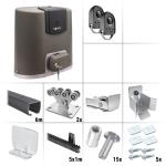 Somfy Elixo 500 3S io Standard 7.0 - sestava pojezdu, pohonu a příslušenství, pro posuvnou bránu do průjezdu 4,2 m a 425 kg, profil bez úpravy