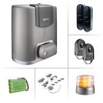 Somfy Elixo 500 3S M io Komfort – sestava pohonu a příslušenství pro posuvnou bránu do průjezdu 8 m a 500 kg