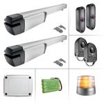 Somfy Ixengo L 3S io Komfort - sestava pohonů a příslušenství, pro 2-křídlové brány do 8 m průjezdu a 800 kg