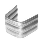 Spona pro kovaný plot, bránu, zábradlí a mříže - typ R, rozměr 18x12 mm, tl. 1 mm