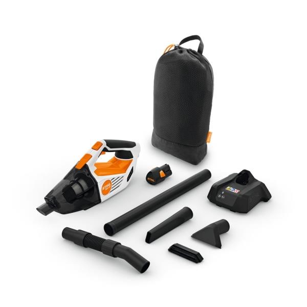 STIHL SEA 20.0 – AKU ruční vysavač, 105 W + akumulátor AS 2 + nabíječka AL 1