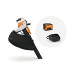 STIHL SHA 56 – AKU fukar a vysavač na listí, foukací výkon 8 N, proudění 56 m/s, průtok 510 m3/h + akumulátor AK 20 + nabíječka AL 101