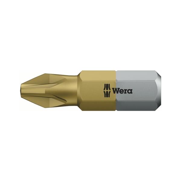 Wera 480222 – šroubovací bit Pozidriv, typ 855/1, PZ 2 x 25 mm, TiN