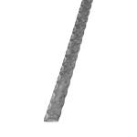 Zdobená pásovina pro kované zábradlí, ploty a brány 30.100, pr.20x5 mm