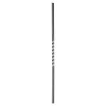 Zdobená tyč 21.010 pro kované ploty, brány a zábradlí, 900 mm, pr.12x12 mm
